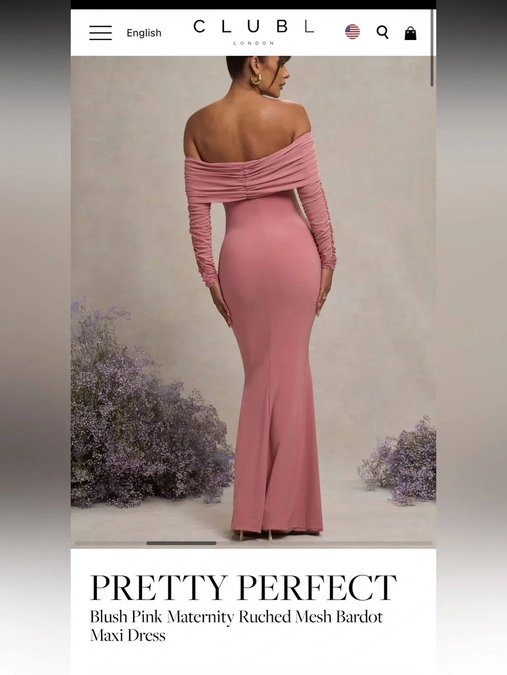 PRETTY PERFECT
Blush Pink Maternity - Picture 2 of 6